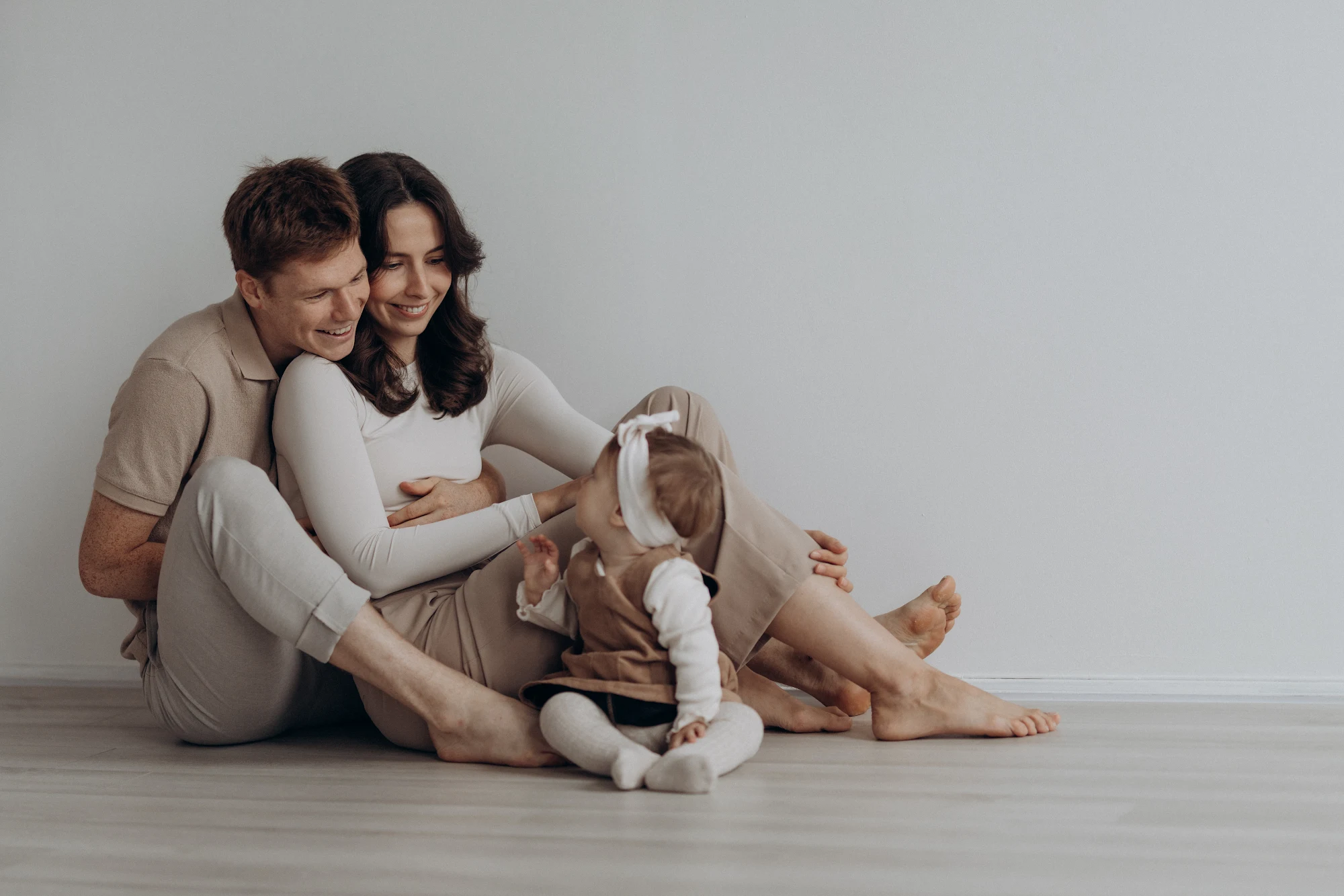 Семья с маленькой дочерью — фотография Valentina Šestero